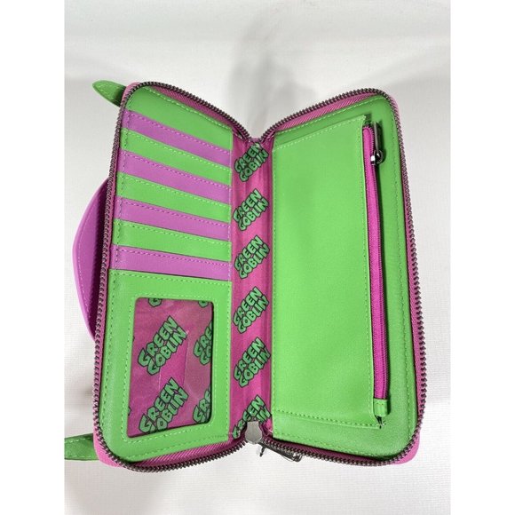 Loungefly Marvel Green Goblin Zip Around Wallet Exclusive - Picture 14 of 16